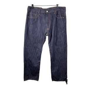 Levi's 569 Jeans Mens 38x34 Blue Relaxed Loose Fit Dark Wash Rancher Western
